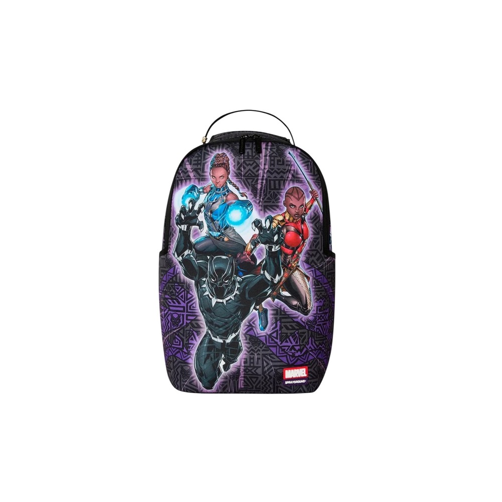 Marvel Black Panther Sprayground Backpack Special Edition Never Back Down